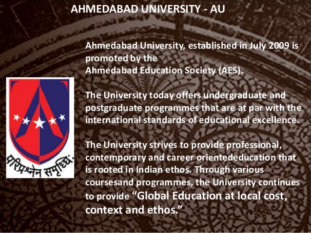 Ahmedabad University