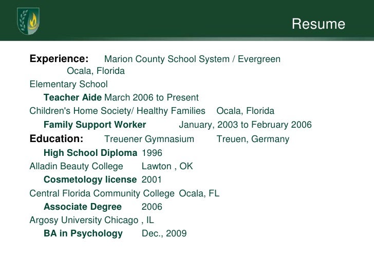 high school portfolio template
