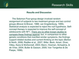 Research SkillsResults and Discussion