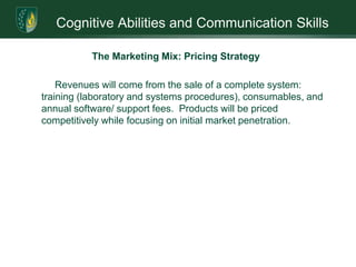 Competitors generating cash flow from product