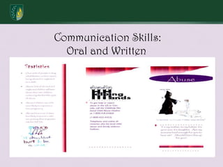 Communication Skills: Oral and Written