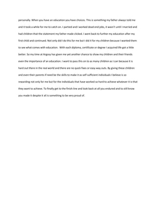 Au Psy492 M7 A3 E Portf Williams G