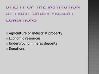  Thereafter many different kinds of waqf were created