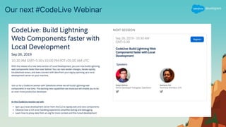 CodeLive: Converting Aura Components to Lightning Web Components | PPTX