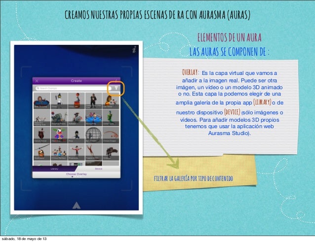 CREAMOSNUESTRASPROPIASESCENASDERACONAURASMA(AURAS)ELEMENTOSDEUNAURALASAURASSECOMPONENDE:OVERLAY: Es la capa virtual que va...