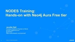 Training Week: Introduction to Neo4j Aura Free | PDF