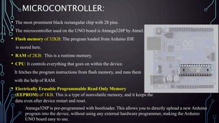 Arduino: On-board components description, IDE and Programming | PPTX