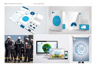 14AUREA | COMPANY PROFILE PRESENTATION Works | Corporate | BLUE
 