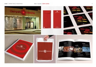 16AUREA | COMPANY PROFILE PRESENTATION Works | Corporate | CARPET CENTRE
 