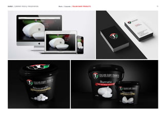 18AUREA | COMPANY PROFILE PRESENTATION Works | Corporate | ITALIAN DAIRY PRODUCTS
 