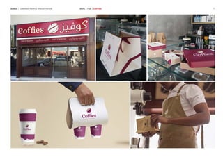 31AUREA | COMPANY PROFILE PRESENTATION Works | F&B | COFFIES
 