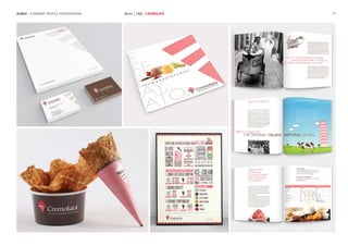 33AUREA | COMPANY PROFILE PRESENTATION Works | F&B | CREMOLATA
 