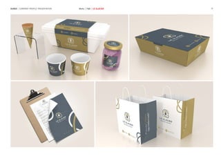 36AUREA | COMPANY PROFILE PRESENTATION Works | F&B | LE GLACIER
 