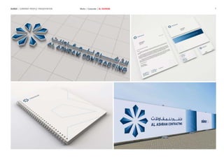 9AUREA | COMPANY PROFILE PRESENTATION Works | Corporate | AL ASHRAM
 