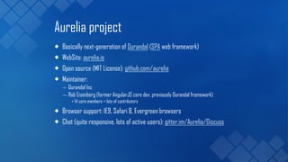 Aurelia intro | PDF
