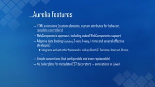 Aurelia intro | PDF