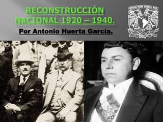 Por Antonio Huerta García.
 