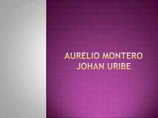 Aurelio MonteroJohan Uribe 