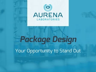 1
Your Opportunity to Stand Out
Package Design
 