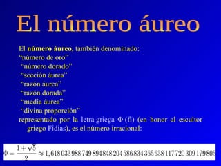 Número áureo | PPT