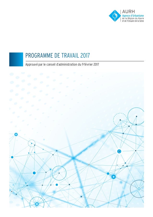 Programme De Travail 2017 - 