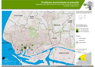 Tableau de bord des affaires sociales du SAMU 76B | PDF