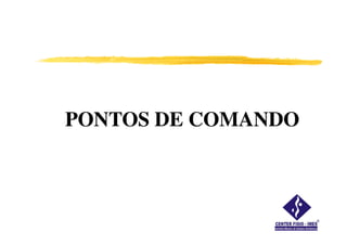 PONTOS DE COMANDOPONTOS DE COMANDOPONTOS DE COMANDOPONTOS DE COMANDO
 