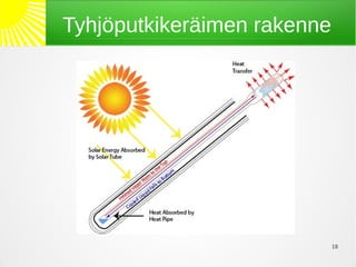 Tyhjöputkikeräimen rakenne




                             18
 
