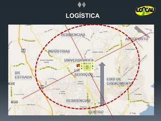LOGÍSTICAresidenciasaeroportoIndústriasuNIVERSIDADESLojas eserviçosBRestradaEixo de crescimentoresidenciascentro
