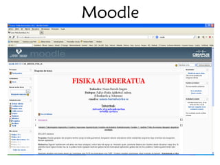 Moodle
 