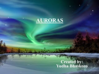 AURORAS
Created by:
Yudha Bhaskoro
 