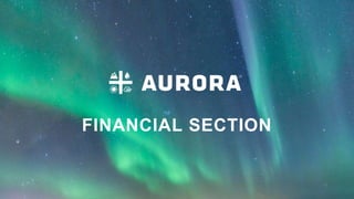 FINANCIAL SECTION
13
 