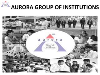 AURORA GROUP OF INSTITUTIONS
 