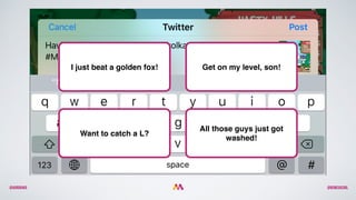 @aurorakb @BEMEGACOOL
I just beat a golden fox!
Want to catch a L?
All those guys just got
washed!
Get on my level, son!
 