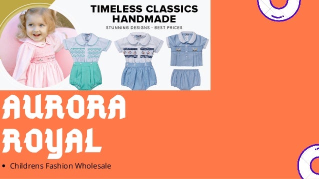 wholesale childrens clothing vendors