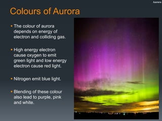 Aurora - The Lights of Dark Sky | PPT