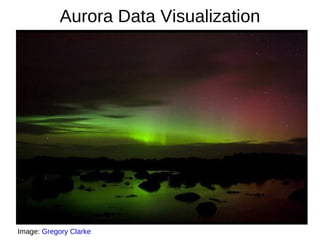 Aurora Data Visualization




Image: Gregory Clarke
 