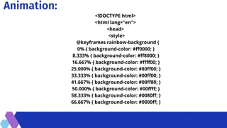 CSS-3 Course Slide | PPT