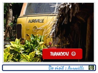Auroville - City Planning