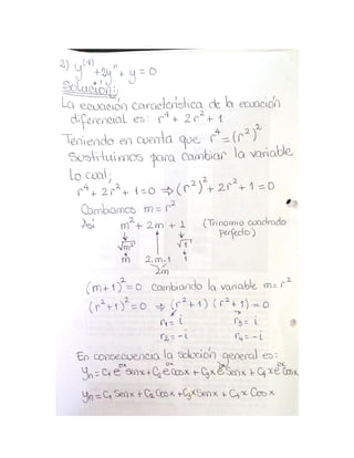 Aurymar Alvarez Ecuación Diferencial Orden Superior