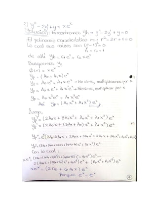 Aurymar Alvarez Ecuación Diferencial Orden Superior