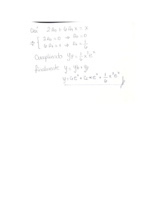 Aurymar Alvarez Ecuación Diferencial Orden Superior