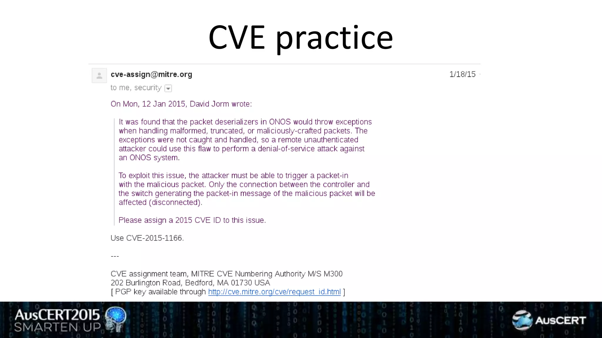CVE practice
 