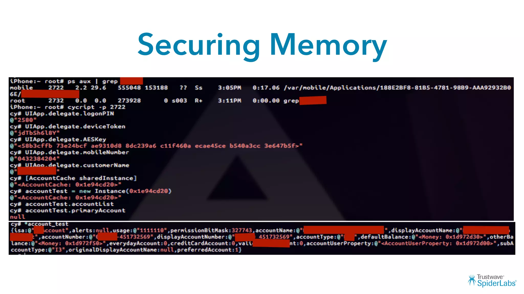 Securing Memory
 
