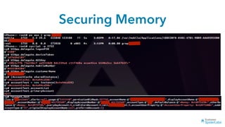 Securing Memory
 