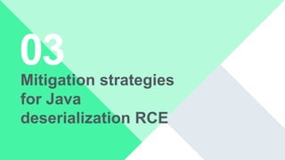 Auscert 2022 - log4shell and history of Java deserialisation RCE | PPTX