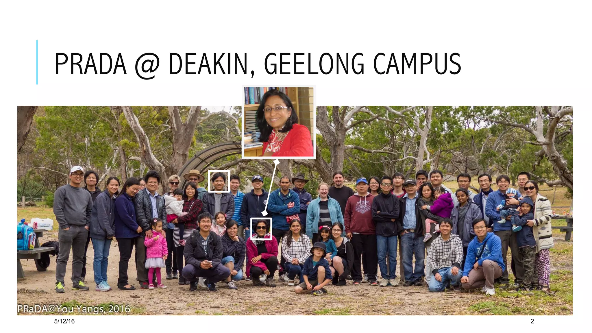 PRADA @ DEAKIN, GEELONG CAMPUS
5/12/16 2
 