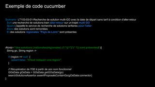Extrait code orchestrateur de release
public void createReleaseBranch(Delivery delivery, Execution execution) throws Excep...