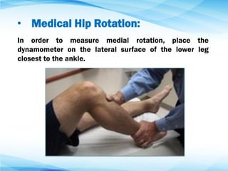 Dynamometer For External Rotation A User Guide To The Microfet 2 Hand Held Dynamometer | PDF