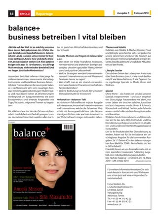 14          ERFOLG            Versicherung                                                                             Ausgabe 1          Februar 2010




Die Vorteile einer Kollektiven                                                                              Vorteile Arbeitgeber
                                                                                                            • Dem Arbeitnehmer kann zu maximal 50% an
                                                                                                              den Prämien beteiligt werden. Bei einem Ar-
Kranken-Taggeldversicherung                                                                                   beitsausfall infolge Krankheit ohne Kranken-
                                                                                                              Taggeldversicherung bezahlt der Arbeitgeber
                                                                                                              während einer gewissen Dauer (Basler, Berner
                                                                                                              oder Zürcher Skala) den entstandenen Lohn-
Längere Zeit krank? Für den Arbeitgeber               Gesetzliche Regelung der Lohnzahlungs-                  ausfall alleine. Das gleiche gilt während der
kann dies ein Kündigungsgrund sein. Wird              pflicht bei vorübergehender                             Wartefrist.
nun die obligatorische Arbeitslosenversiche-          Erwerbsunfähigkeit                                    • Obligatorische Lohnfortzahlungspflicht wird
rung (ALV) den zukünftigen Lebensbedarf                                                                       abgelöst durch eine Versicherung (OR, Art.
decken? Leider nein! Kranke Personen kön-             OR Art. 324a                                            324a, kantonale Skalen) sowie Regelungen in
nen nicht vermittelt werden. Und wer nicht            Der Arbeitgeber hat für eine beschränkte Zeit           Landesmantelverträgen, GAV, Normalarbeits-
vermittelt werden kann, hat auch keinen An-           (Basler, Berner oder Zürcher Skala) den vollen          vertrag oder mittels Abrede. Die arbeitsrecht-
spruch auf Arbeitslosen-Taggelder. Zugege-            Lohn zu entrichten, wenn der Arbeitnehmer oh-           lichen Bestimmungen werden somit einge-
ben: Da ist ja noch die Eidgenössische Invali-        ne sein Verschulden (z.B. infolge Krankheit oder        halten.
denversicherung (IV)! Ja, aber eine IV-Rente          Unfall) an der Arbeitsleistung verhindert ist. Dies   • Lohnfortzahlung wird kalkulierbar, da Jahres-
gibt es frühestens eine Jahr nach Krankheits-         aber nur, sofern das Arbeitsverhältnis mehr als 3       prämie budgetierbar. Bei einer Prämiengaran-
beginn aber nie früher als sechs Monate seit          Monate gedauert hat oder für mehr als 3 Mona-           tie sogar auf mehrere Jahre hinaus.
Anmeldung bei der IV.                                 te eingegangen worden ist.                            • Die Versicherungsgesellschaft übernimmt die
                                                                                                              Administration, Behandlung und Abwicklung
Als Arbeitgeber sind Sie, gemäss Obligationen-        OR Art. 324b                                            der Krankheitsfälle.
recht (Art. 324a), verpflichtet, Ihren Mitarbeiten-   Ist der Arbeitnehmer aufgrund gesetzlicher Vor-       • Der erkrankte Arbeitnehmende wird begleitet
den bei Krankheit den Lohn weiterzuzahlen.            schriften obligatorisch versichert (z.B. SUVA), so      und überwacht (Case-/Caremanagement).
Das Arbeitsrecht verlangt dabei eine nach             hat der Arbeitgeber nicht den vollen Lohn zu          • Die Versicherungsgesellschaft stellt wichtige
Dienstalter abgestufte Lohnfortzahlung. Nach          entrichten, sofern durch die gesetzliche Rege-          Schadensstatistiken zur Verfügung.
dem Ende der Lohnfortzahlung durch den Ar-            lung 4/5 des Lohnes versichert sind. Erreichen        • Die sozialversicherungsrechtlichen Abgaben
beitgeber, bis zum Beginn der Auszahlung einer        die Leistungen nicht 4/5 des ausfallen, sondern         an die AHV/IV, ALV etc. entfallen ab Leistungs-
Invalidenrente durch die IV bzw. der beruflichen      nur die Leistungen der obligatorischen Versiche-        bezug sowohl für den Arbeitgeber als auch
Vorsorge (BVG), können Ihren Mitarbeitenden           rung während einer beschränkten Zeit (z.B. Ber-         den Arbeitnehmer.
dabei schmerzhafte Lücken bis zu mehreren             ner Skala) bis zu 80% des Lohnes zu ergänzen.         • Flexible Anpassung des Vertrages an die je-
Monaten entstehen. Zudem sind diese Lohn-                                                                     weiligen Bedürfnisse und Risikofähigkeit des
ausfallleistungen bei lang anhaltenden Krank-         Gesamtarbeitsverträge (GAV)                             Unternehmens (Wartefristen).
heitsfällen für Ihr Unternehmen nicht kalkulier-      Werden von Arbeitgebern bzw. Arbeitgeberver-
bar.                                                  bänden mit Arbeitnehmerverbänden / Gewerk-            Bei gutem Verlauf wird eine Gewinnbeteiligung
                                                      schaften abgeschlossen. Solche Verträge sehen         an den Arbeitgeber zurückerstattet.
Wozu eine Kollektive                                  in der Regel vor:
Kranken-Taggeldversicherung?                          • Lohnzahlung bei vorübergehender Arbeits-            Mit dem Abschluss einer Kollektiven Kranken-
Die Kollektive Kranken-Taggeldversicherung              unfähigkeit von 80% bis zu 720 Tagen oder           Taggeldversicherung (BVG koordiniert) kann in
übernimmt das Risiko der Lohnfortzahlung im           • sie beziehen sich auf das Gesetz bzw. auf die       der Pensionskasse die Wartefrist für Invaliditäts-
Krankheitsfall. So schützen Sie sich als Arbeitge-      Basler, Berner oder Zürcher Skala                   leistungen von 12 Monate auf 24 Monate erhöht
ber und Ihre Mitarbeitenden vor den finanziel-        • Leistungen bei dauernder Erwerbsunfähig-            werden. Daraus resultiert eine Prämieneinspa-
len Folgen der krankheitsbedingten Erwerbsun-           keit (Invalidität)                                  rung.
fähigkeit.                                            • Todesfallleistungen
                                                                                                            Vorteile Arbeitnehmer
Anzeigen                                                                                                    Sicherstellung der Lohnfortzahlung bis zum Ein-
                                                                                                            tritt von IV/BVG ohne Leistungslücken, welche
                                                                                                            sich aus der gesetzlichen Lohnfortzahlungs-
                                                                                                            pflicht ergeben würden.

                                                                                                            Beim Austritt aus dem Unternehmen kann der
                                                                                                            Arbeitnehmende ohne erneute Gesundheits-
                                                                                                            prüfung innert 90 Tagen von der Kollektiv- in die
                                                                                                            Einzelversicherung des Versicherers übertreten;
                                                                                                            auch dann wenn bereits Leistungen bezogen
                                                                                                            werden.
                                                                                                            Der Arbeitnehmende kann durch eine Krank-
                                                                                                            heit nicht in finanzielle Not gelangen.
                                                                                                            Das Arbeitsunfähigkeitsrisiko für die ersten 730
                                                                                                            Tage bleibt kalkulierbar.           Stefan M. Wyss
                                                                                                                           eidg. Dipl. Versicherungsfachmann,
                                                                                                                             Versicherungsbetriebswirt (DVA)
                                                                                                             Weitere Informationen und Adresse auf Seite 46
 